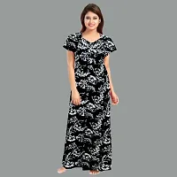 Elegant Cotton Printed Nighty For Women- Pack Of 2-thumb3