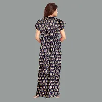 Elegant Cotton Printed Nighty For Women- Pack Of 2-thumb2