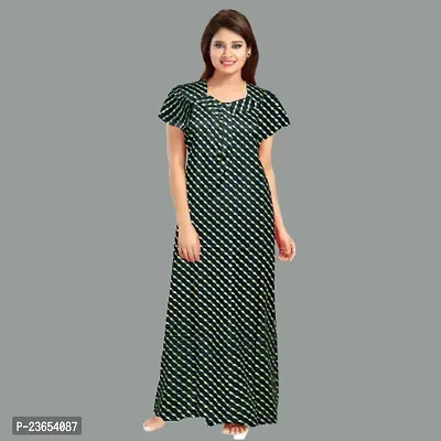 Elegant Cotton Printed Nighty For Women- Pack Of 2-thumb4