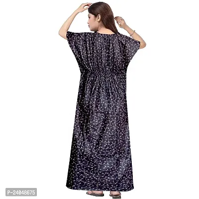 PMK FASHION 100% Cotton Kaftan for Women || Long Length Printed Nighty/Kaftan/Maxi/Night Gown/Night Dress/Nightwear Inner  Sleepwear for Women's (Combo Pack of 2)-thumb5