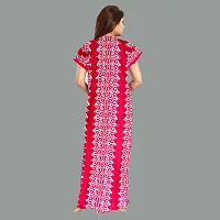 Elegant Cotton Printed Nighty For Women- Pack Of 2-thumb2