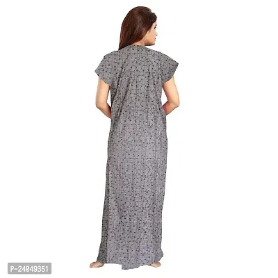 PMK FASHION 100% Cotton Kaftan for Women || Long Length Printed Nighty/Kaftan/Maxi/Night Gown/Night Dress/Nightwear Inner  Sleepwear for Women's (Combo Pack of 2)-thumb3