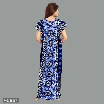 Elegant Cotton Printed Nighty For Women- Pack Of 2-thumb3