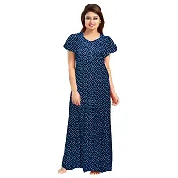 Comfortable Multicoloured Cotton Nightdress For Women Pack Of 2-thumb3