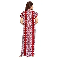 PMK FASHION 100% Cotton Kaftan for Women || Long Length Printed Nighty/Kaftan/Maxi/Night Gown/Night Dress/Nightwear Inner  Sleepwear for Women's (Combo Pack of 2)-thumb4