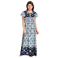 Elegant Cotton Printed Nighty For Women- Pack Of 2-thumb1