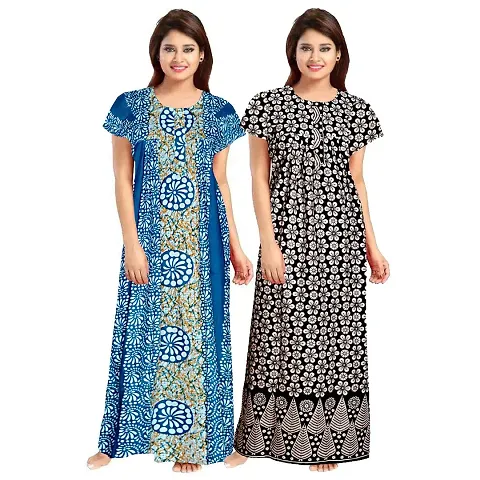 Best Selling pure cotton nighties & nightdresses Women's Nightwear 