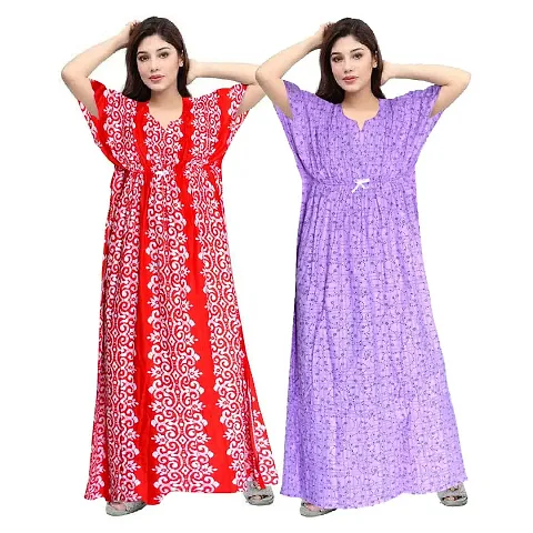 Best Selling pure cotton nighties & nightdresses Women's Nightwear 