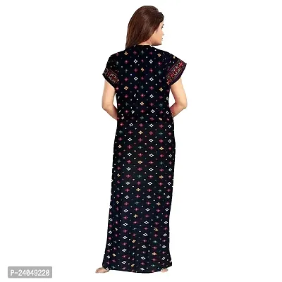 PMK FASHION 100% Cotton Kaftan for Women || Long Length Printed Nighty/Kaftan/Maxi/Night Gown/Night Dress/Nightwear Inner  Sleepwear for Women's (Combo Pack of 2)-thumb5