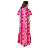 PMK FASHION 100% Cotton Kaftan for Women || Long Length Printed Nighty/Kaftan/Maxi/Night Gown/Night Dress/Nightwear Inner  Sleepwear for Women Combo Pack of 2-thumb4