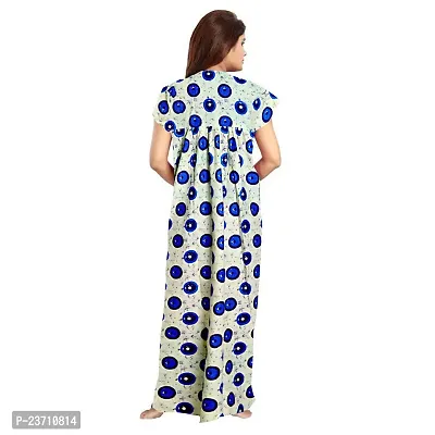 Stylish Multicoloured Cotton Printed Nighty For Women Pack Of 2-thumb5