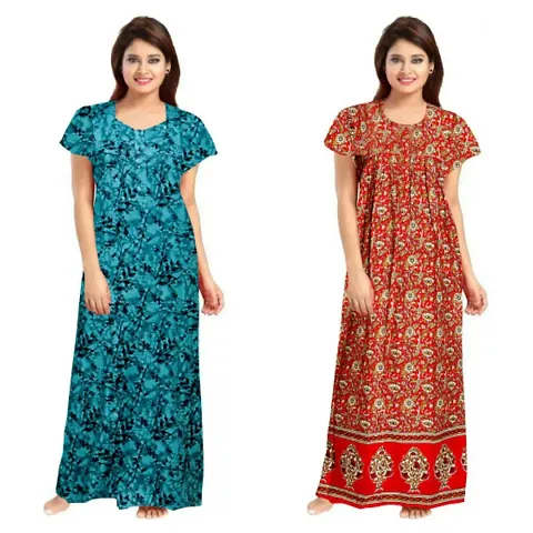 Stylish Fancy Nighty For Women Pack Of 2