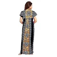 PMK FASHION 100% Cotton Kaftan for Women || Long Length Printed Nighty/Kaftan/Maxi/Night Gown/Night Dress/Nightwear Inner Sleepwear for Women's (Combo Pack of 2)-thumb4