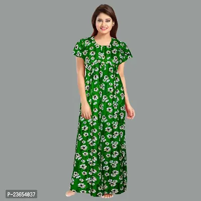 Elegant Cotton Printed Nighty For Women- Pack Of 2-thumb4