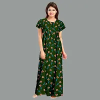 Elegant Cotton Printed Nighty For Women- Pack Of 2-thumb3