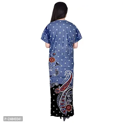 PMK FASHION 100% Cotton Kaftan for Women || Long Length Printed Nighty/Kaftan/Maxi/Night Gown/Night Dress/Nightwear Inner  Sleepwear for Women's (Combo Pack of 2)-thumb5