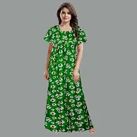 Elegant Cotton Printed Nighty For Women- Pack Of 2-thumb3