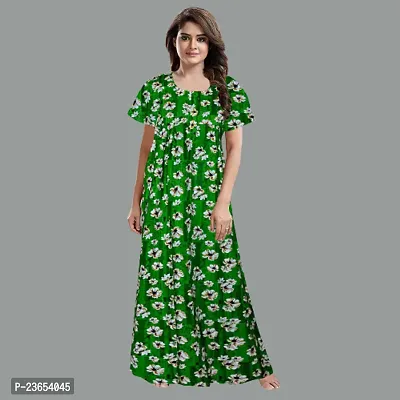 Elegant Cotton Printed Nighty For Women- Pack Of 2-thumb4