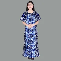 Elegant Cotton Printed Nighty For Women- Pack Of 2-thumb1