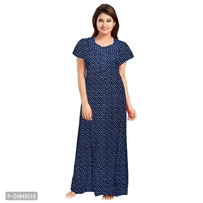 PMK FASHION 100% Cotton Kaftan for Women || Long Length Printed Nighty/Kaftan/Maxi/Night Gown/Night Dress/Nightwear Inner  Sleepwear for Women Combo Pack of 2-thumb4