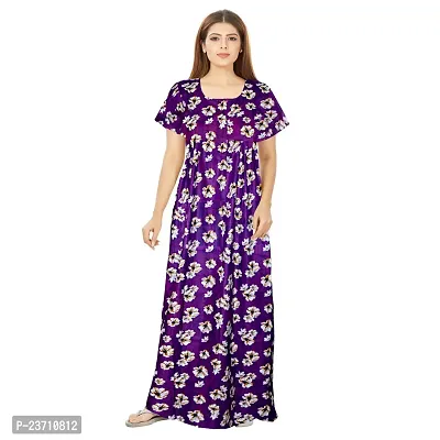 Stylish Multicoloured Cotton Printed Nighty For Women Pack Of 2-thumb3