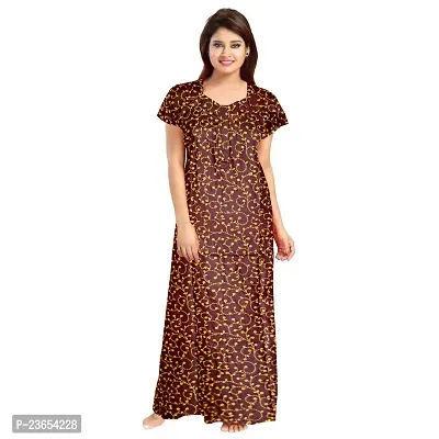 Elegant Cotton Printed Nighty For Women- Pack Of 2-thumb4