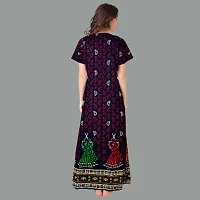 Elegant Cotton Printed Nighty For Women- Pack Of 2-thumb2