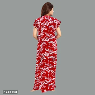 Elegant Cotton Printed Nighty For Women- Pack Of 2-thumb3