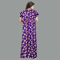 Elegant Cotton Printed Nighty For Women- Pack Of 2-thumb2