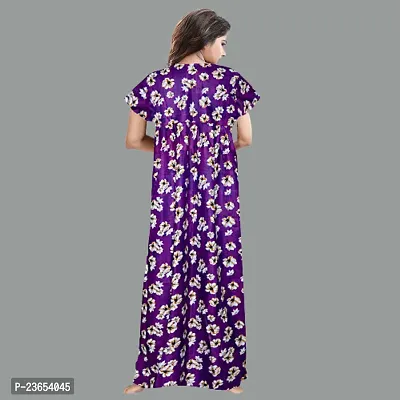 Elegant Cotton Printed Nighty For Women- Pack Of 2-thumb3