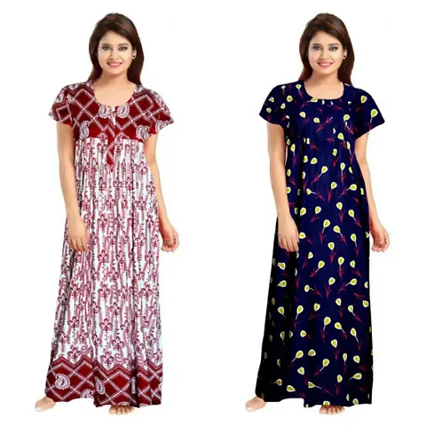 Hot Selling Cotton Nightdress Women's Nightwear 