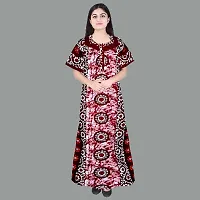 Elegant Cotton Printed Nighty For Women- Pack Of 2-thumb3