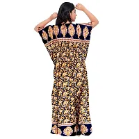 PMK FASHION 100% Cotton Kaftan for Women || Long Length Printed Nighty/Kaftan/Maxi/Night Gown/Night Dress/Nightwear Inner  Sleepwear for Women's (Combo Pack of 2)-thumb2