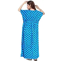 PMK FASHION 100% Cotton Kaftan for Women || Long Length Printed Nighty/Kaftan/Maxi/Night Gown/Night Dress/Nightwear Inner  Sleepwear for Women's (Combo Pack of 2)-thumb2