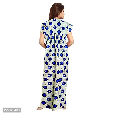 Stylish Multicoloured Cotton Printed Nighty For Women Pack Of 2-thumb3