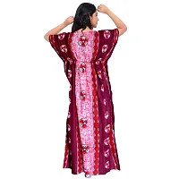 PMK FASHION 100% Cotton Kaftan for Women || Long Length Printed Nighty/Kaftan/Maxi/Night Gown/Night Dress/Nightwear Inner  Sleepwear for Women's (Combo Pack of 2)-thumb4