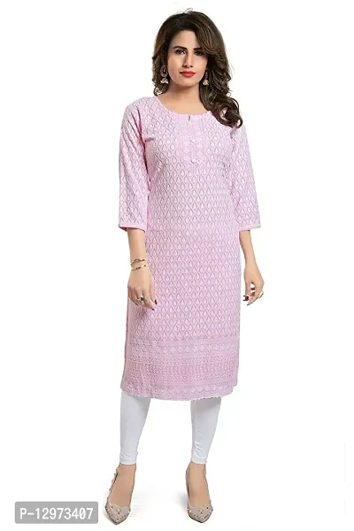 Stylish Fancy Cotton Kurti For Women Pack Of 1-thumb0