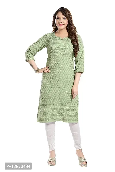 Stylish Fancy Cotton Kurti For Women Pack Of 1-thumb0