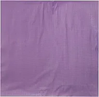 Comfortable PVC Solid Fitted  Flat Purple Bedcover-thumb1