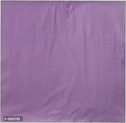 Comfortable PVC Solid Fitted  Flat Purple Bedcover-thumb2