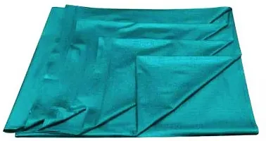 Comfortable PVC Solid Fitted  Flat Green Bedcover-thumb1