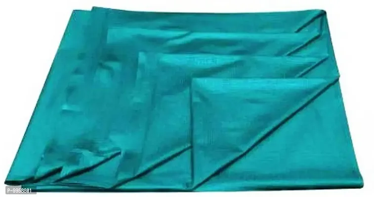 Comfortable PVC Solid Fitted  Flat Green Bedcover-thumb2