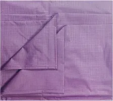 Comfortable PVC Solid Fitted  Flat Purple Bedcover-thumb2