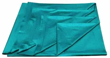 Comfortable PVC Solid Fitted  Flat Green Bedcover-thumb1