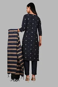 Trendy Designer Kurta Pant Dupatta Set-thumb3