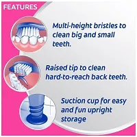 Super Clean Soft Toothbrush, Soft Bristles for Teeth, Soft Toothbrush (Pack of 12)-thumb2