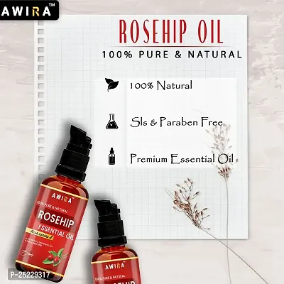 Awira Rosehip Pure Coldpressed Oil (Anti aging, Anti Wrinkle Facial Oil) (15 ml)-thumb4