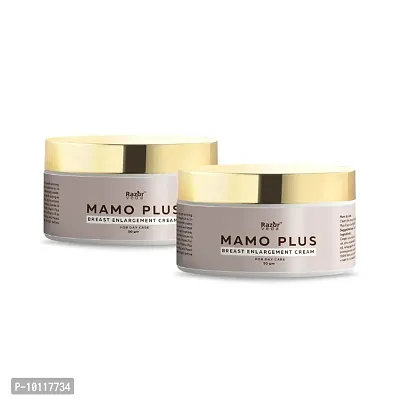 Mamo Plus Cup Size Cream for Breast Enlargement |  Helps in Growth Size | Day Cream + Night Cream | (50g + 50g)