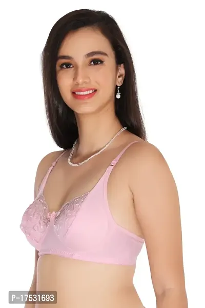 Buy APPLE NET BRA_[RED,MAROON,PINK]_PACK-3 Online In India At