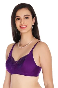 XDIAMOND APPLE NET FANCY BRA SKIN,PURPLE,MAROON-thumb2